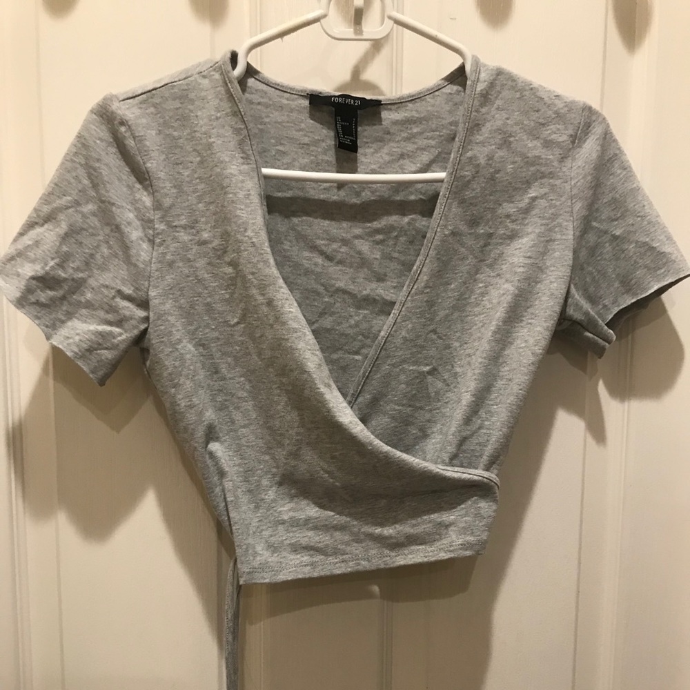Forever 21 wrap shirt